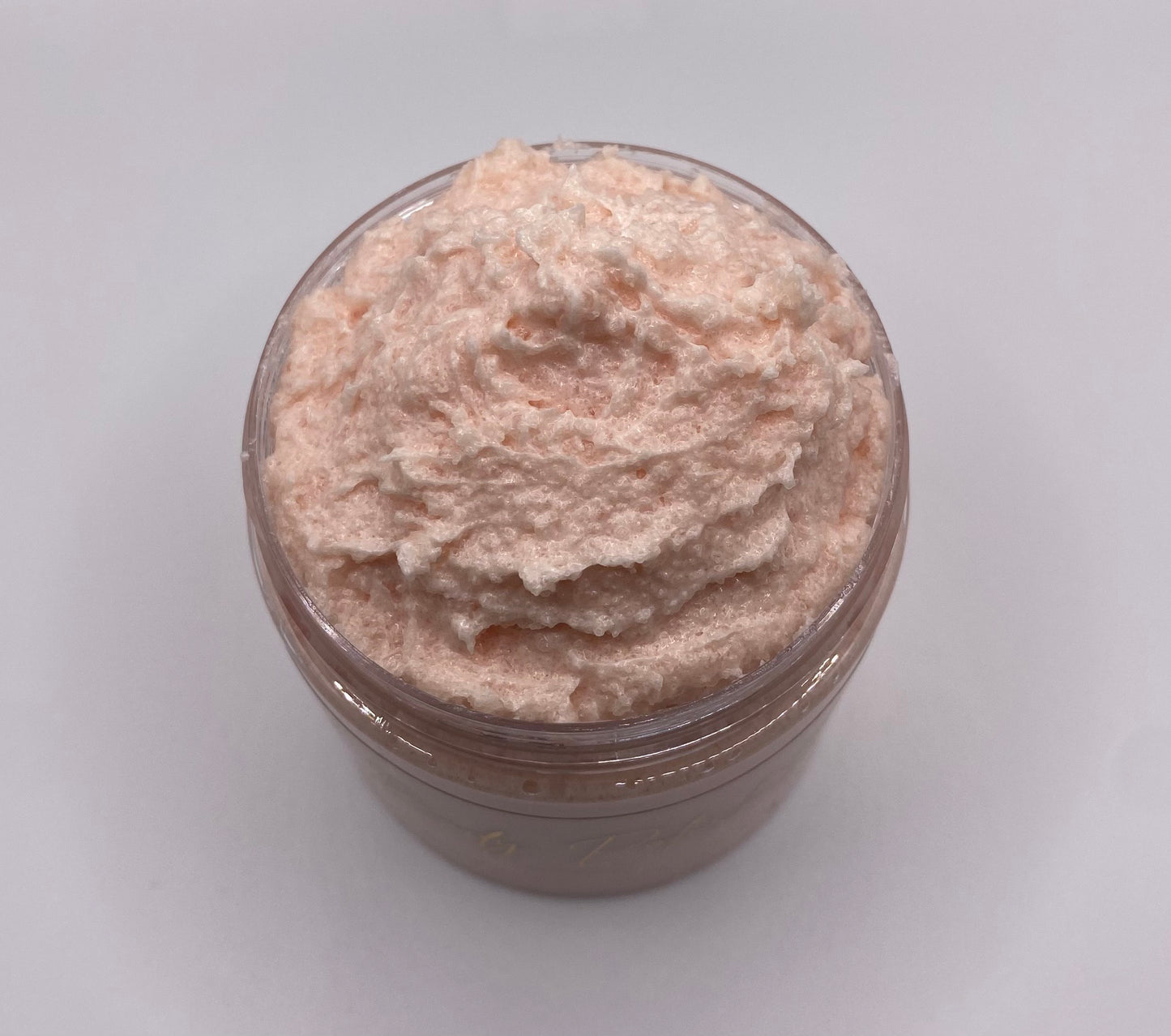 Apricot Body Polish Texture open jar